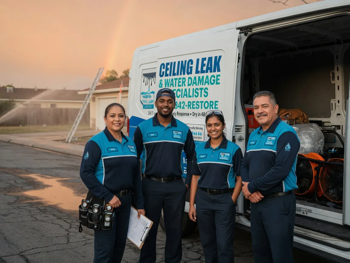 Ceiling Leak Cleanup company in Anderson, TX